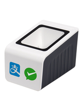 迅镭扫码支付盒子 药店一体化收款与医保电子凭证解决方案